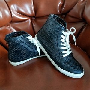 Laser Cutout High-Tops